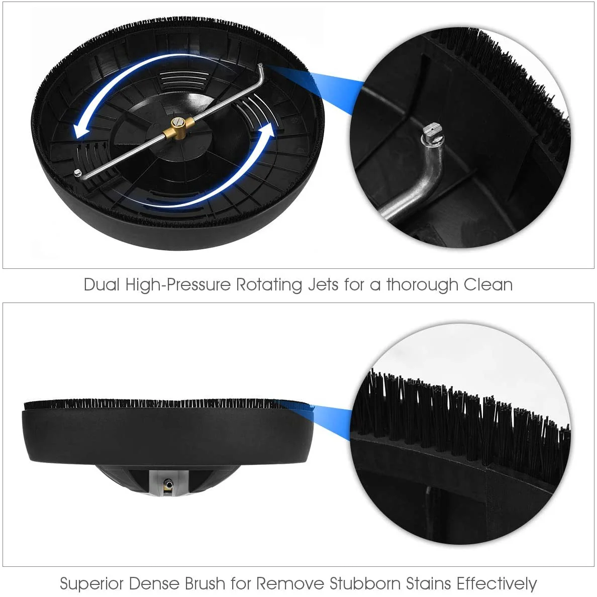 16-Inch Pressure Washer Surface Cleaner Attachment, 3000psi 1450rpm - Image 4