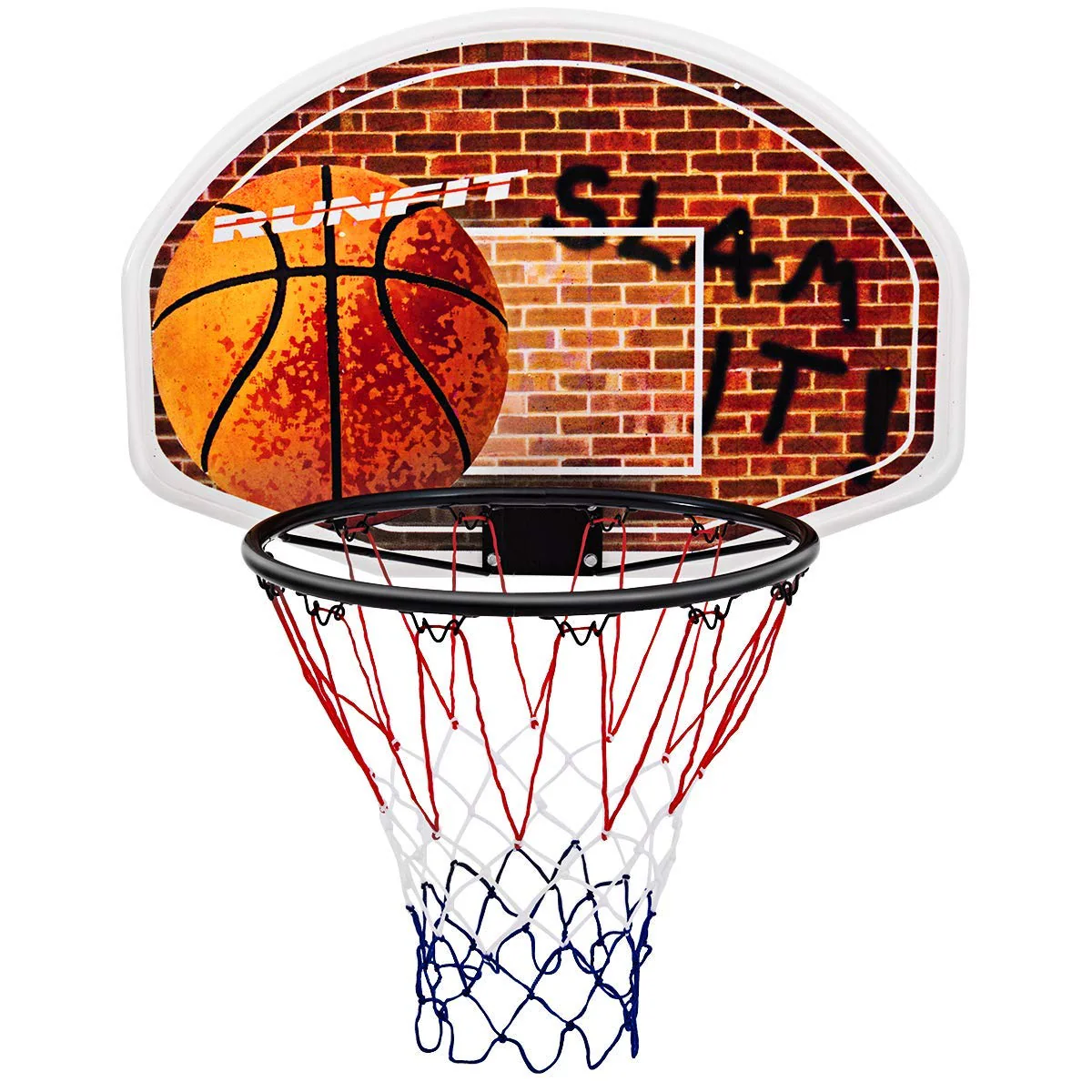 29" x 20" Mini Basketball Hoop Wall Mounted Portable Basketball Backboard - Image 5