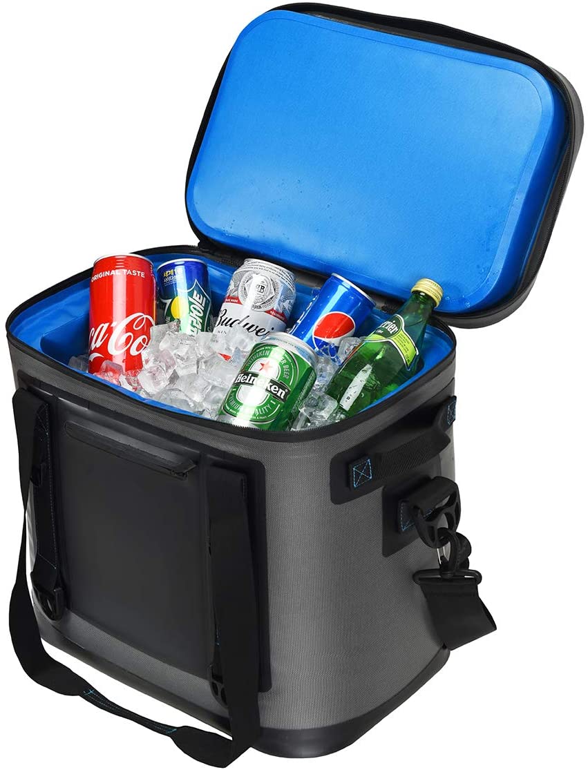 30-Can Portable Cooler Bag, Insulated Soft Camping Cooler - Image 10