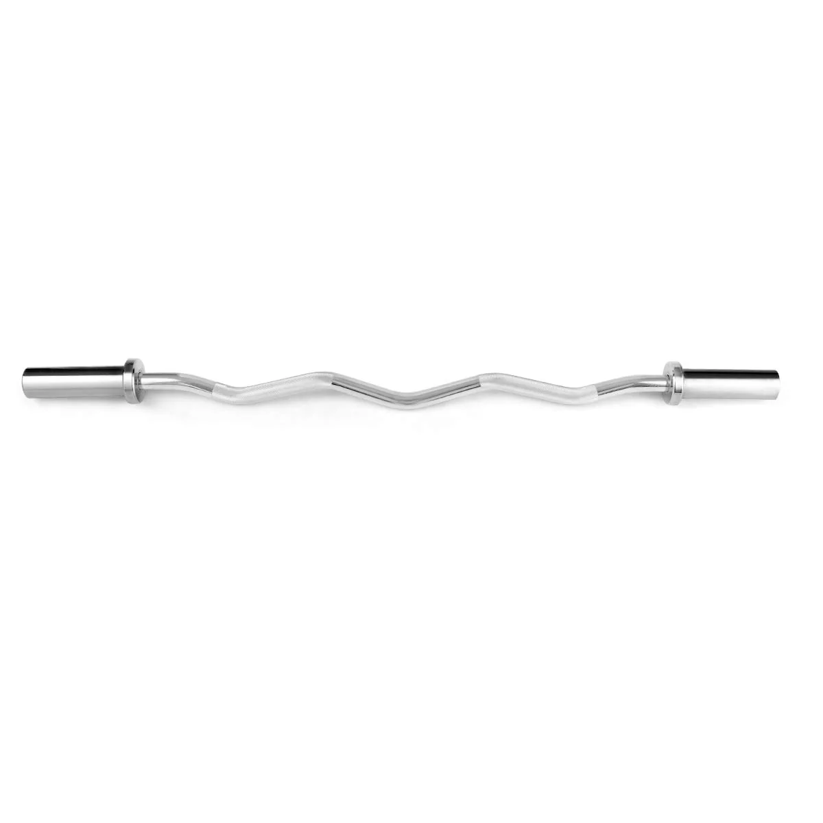 400Lbs Olympic EZ Curl Bar for Strength Training, 48" Solid Steel Barbell Weight Lifting Bar - Image 7