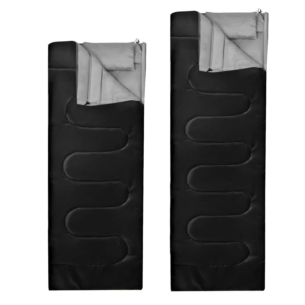 Double Sleeping Bag for Adults Kids, Queen Size XL 2 Person - Image 8