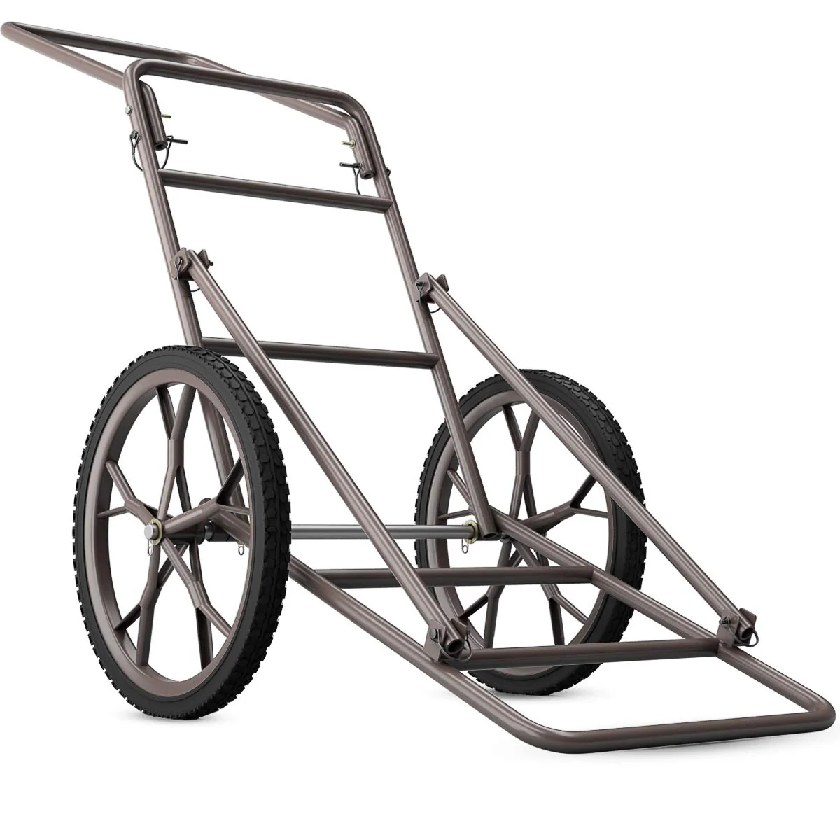 Folding Deer Game Cart Larger Capacity 500lbs Hauler Utility Gear Dolly Cart Hunting Accessories - Image 8