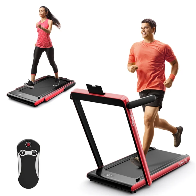 Goplus 2 in 1 Under Desk Treadmill, 2.25HP Superfit Folding Treadmill with Touch Panel Control, Treadmills for Home Office - Image 15