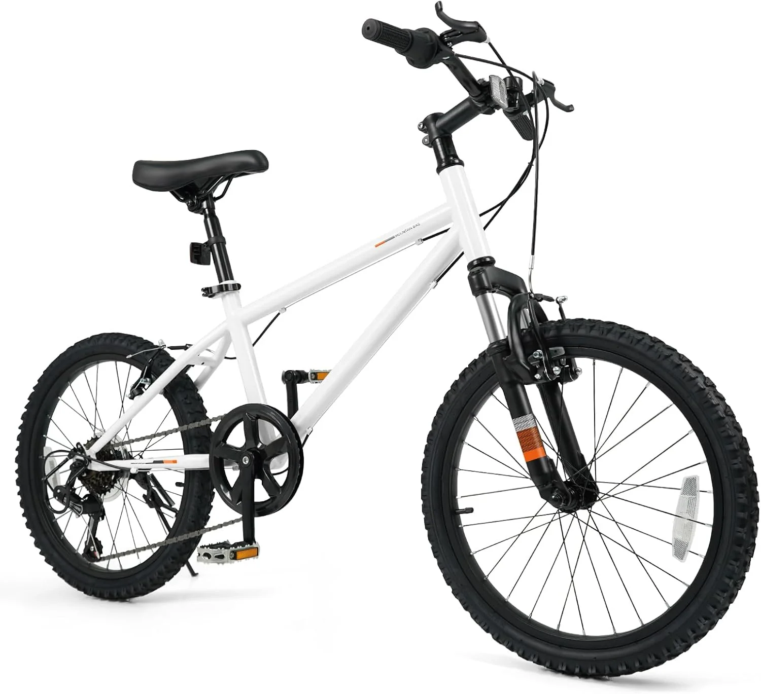 Goplus 20/24 Inch Kids Mountain Bike w/ 6-Speed Drivetrain & Suspension Fork - Image 14