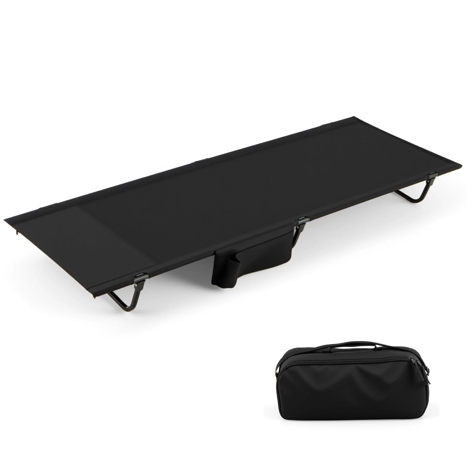 Goplus 4.3LBS Ultralight Foldable Camping Bed with 330 LBS Capacity