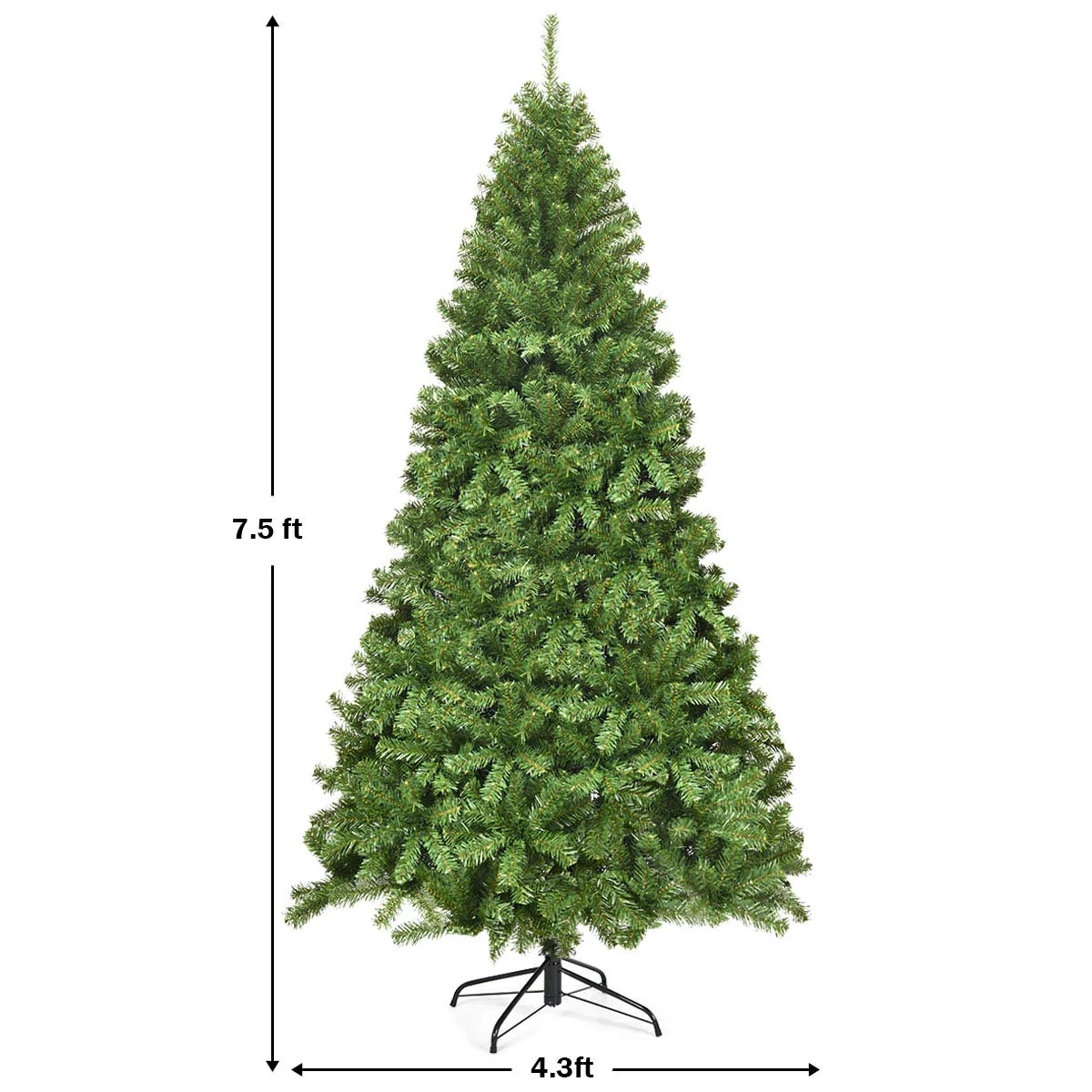 Goplus 7.5 Ft Artificial Christmas Tree - Image 9