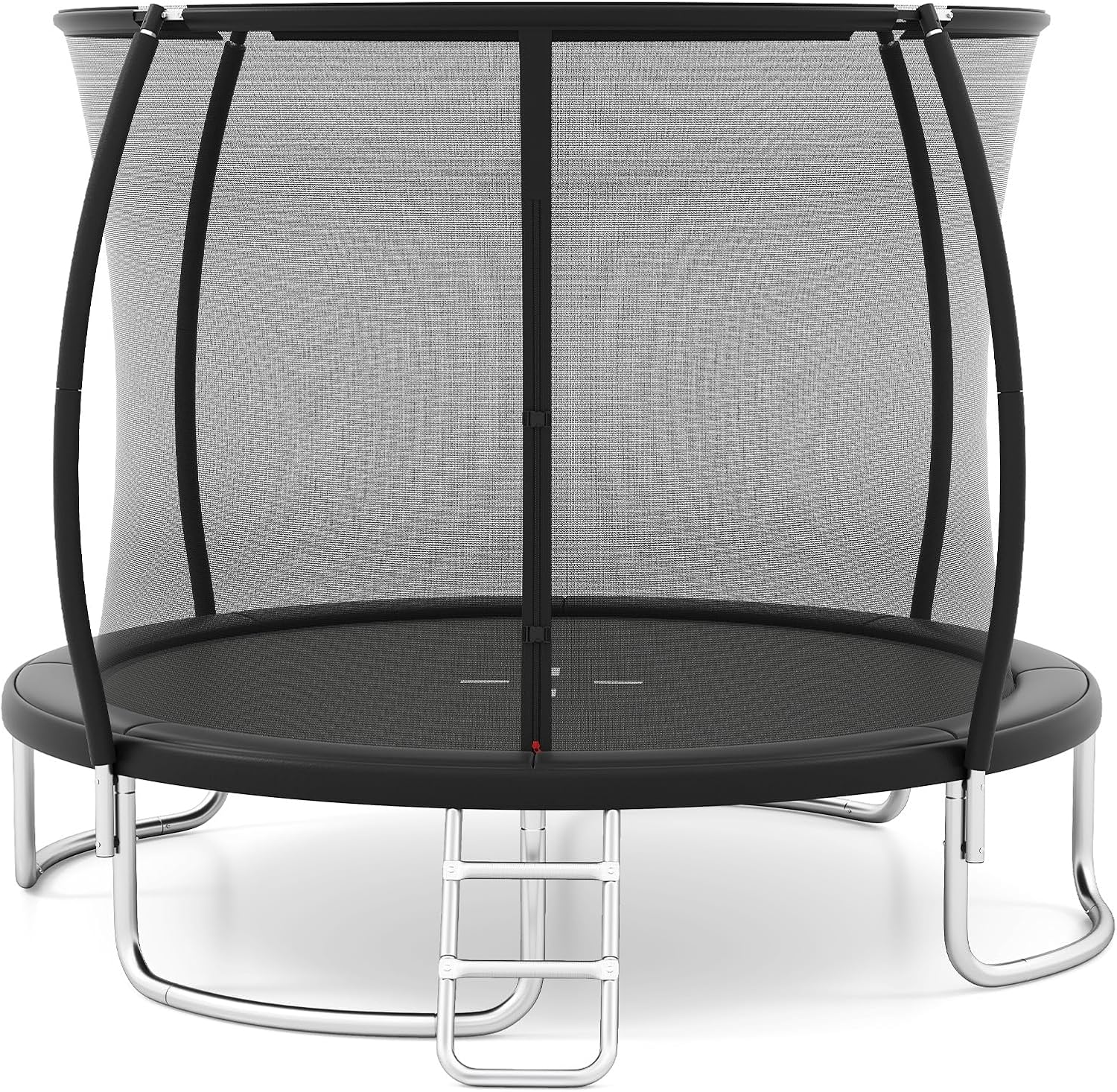 Goplus 8FT 10FT 12FT ASTM Approved Heavy-Duty Recreational Kids Trampoline w/Safety Enclosure Net - Image 2