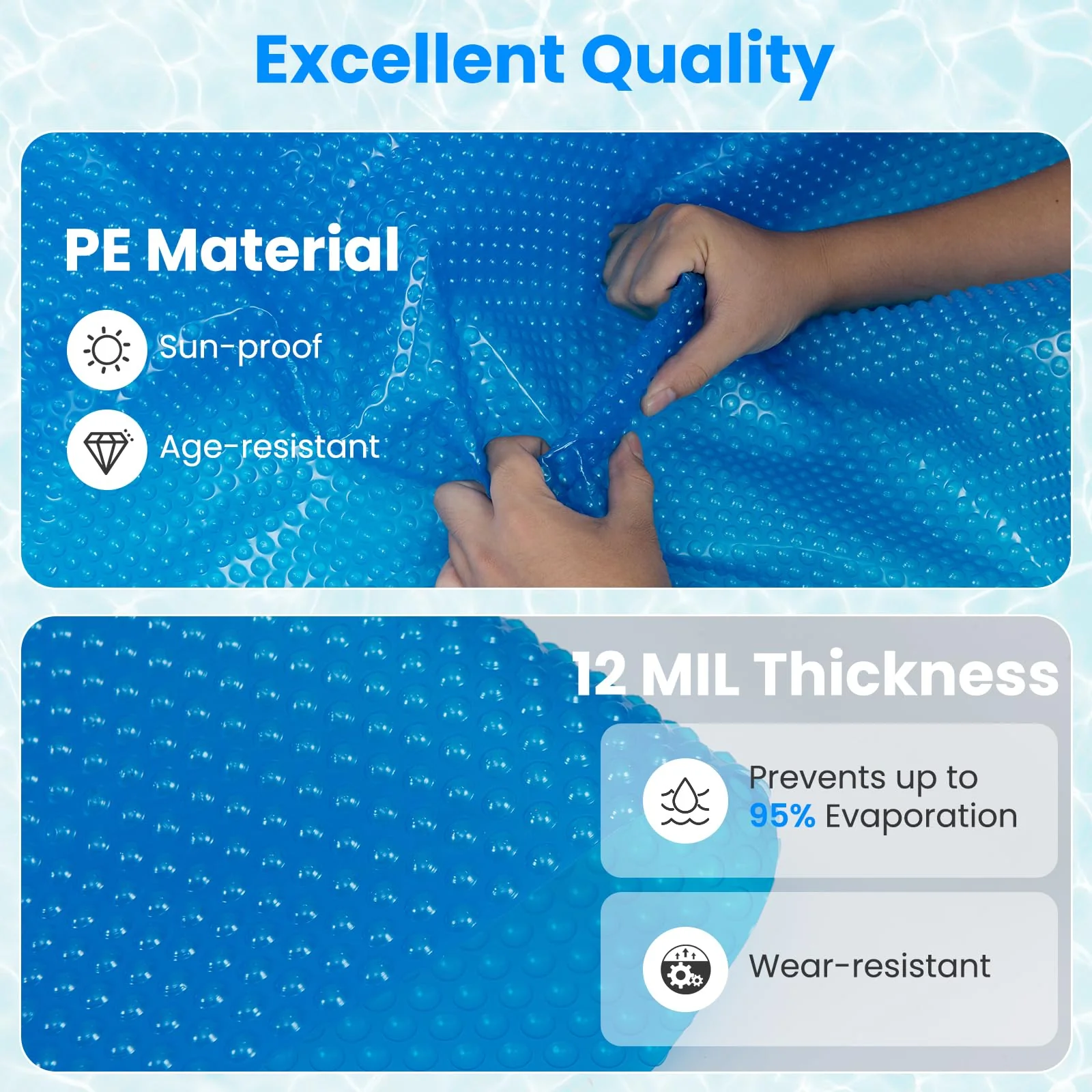 Goplus Above Ground Swimming Pool w/Metal Frame for Outdoor - Image 4