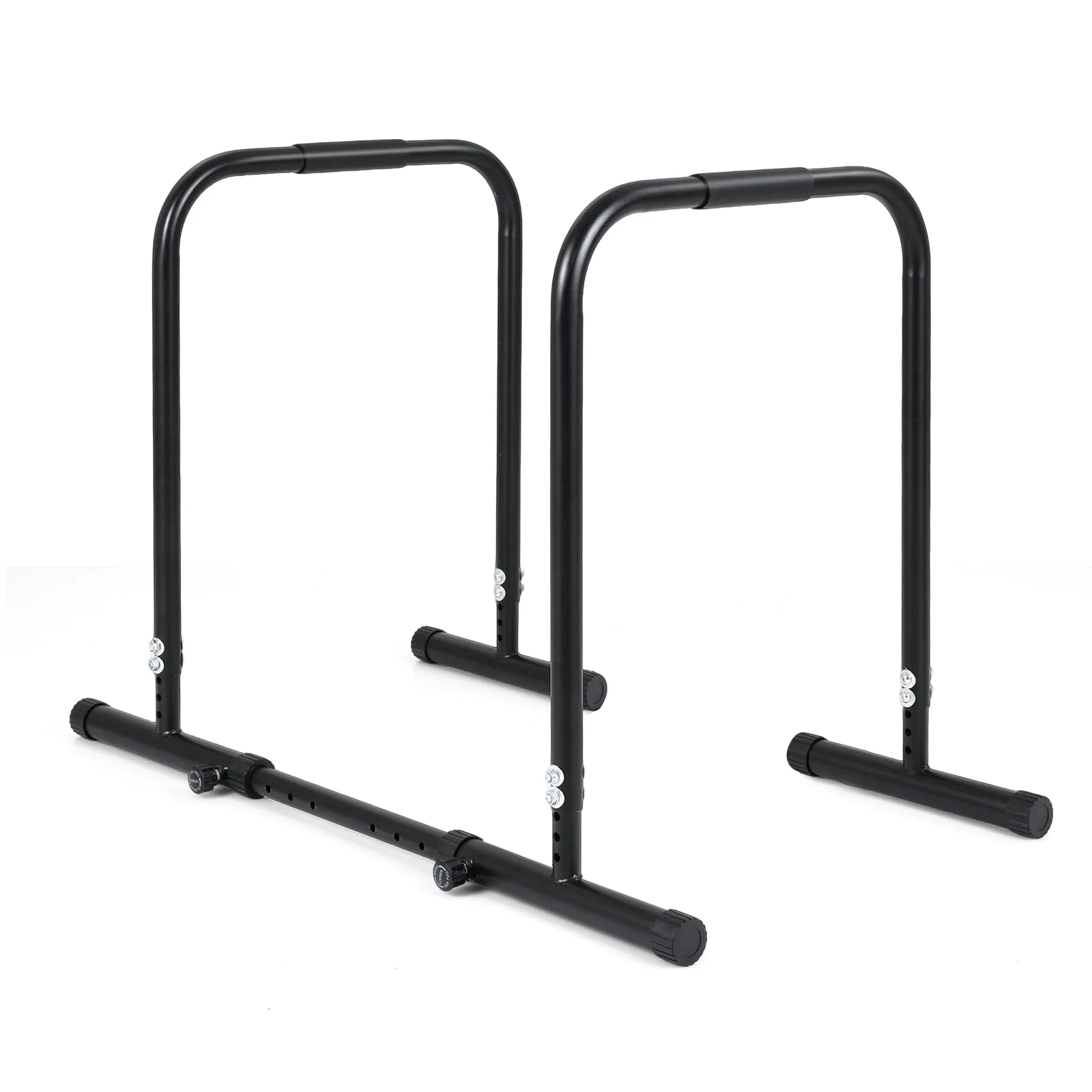 Goplus Adjustable Dip Bar Portable Fitness Workout Dip Station for Home Gym Calisthenics