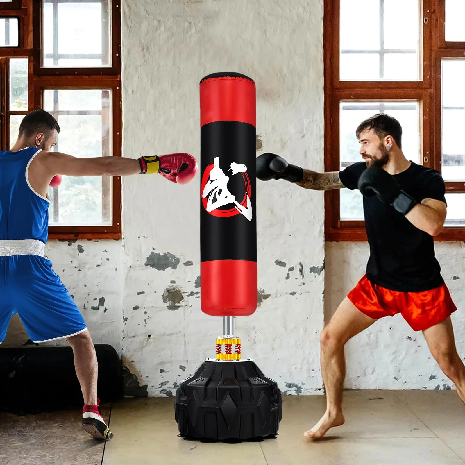 Goplus Freestanding Punching Bag, 70" Heavy Boxing Bag w/Fillable Base - Image 9