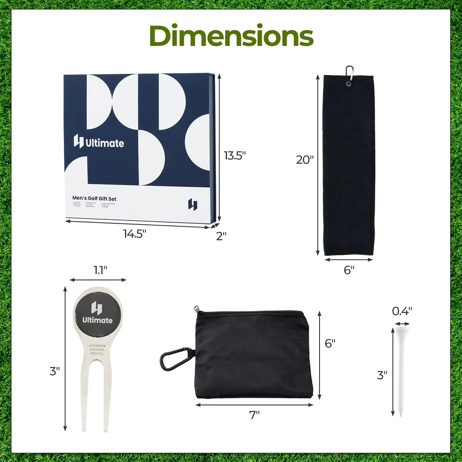Goplus Golf Accessories Kit for Men Women, Golf Accessories Set - Image 8