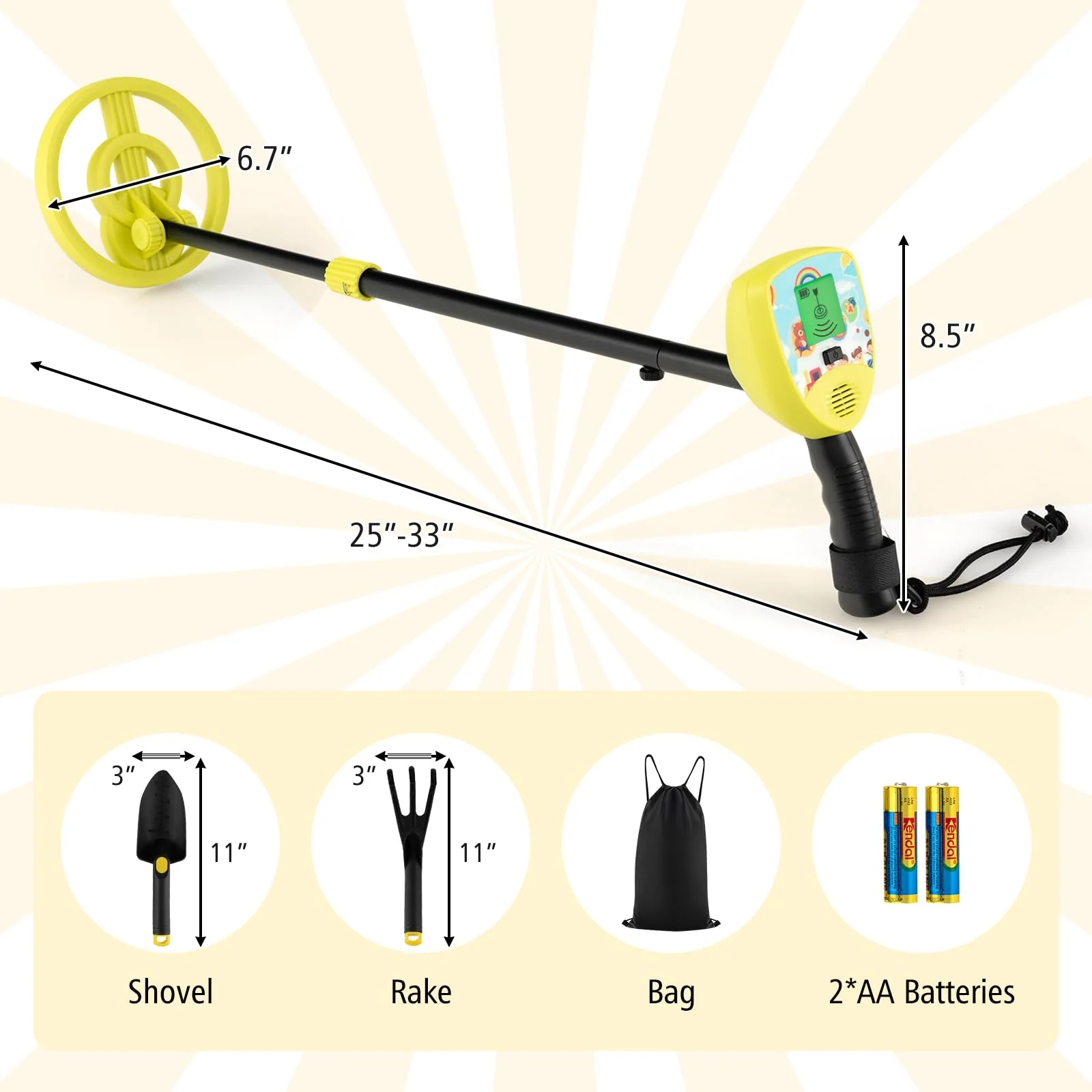 Goplus Metal Detector for Kids - Image 7