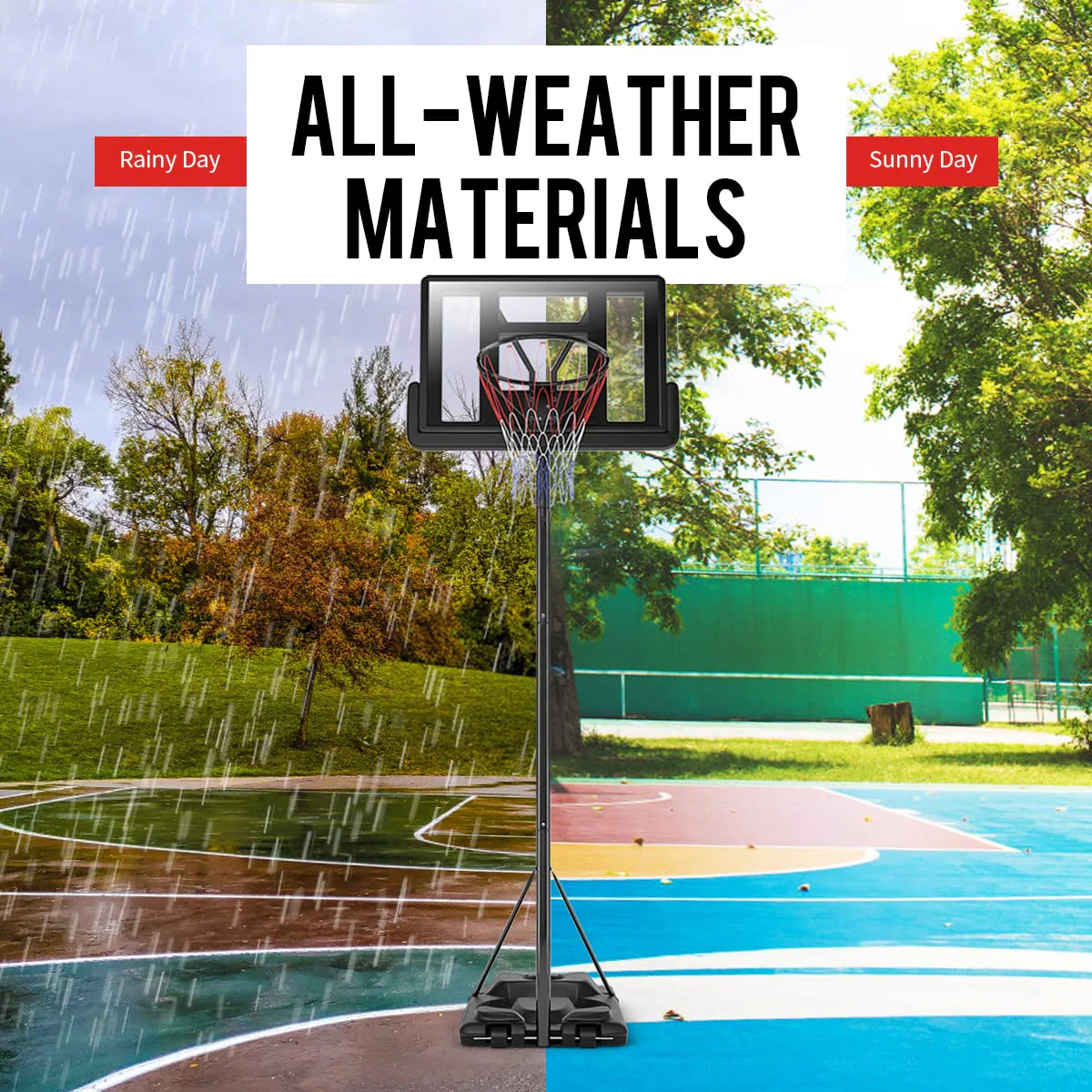 Goplus Portable Basketball Hoop Outdoor - Image 6