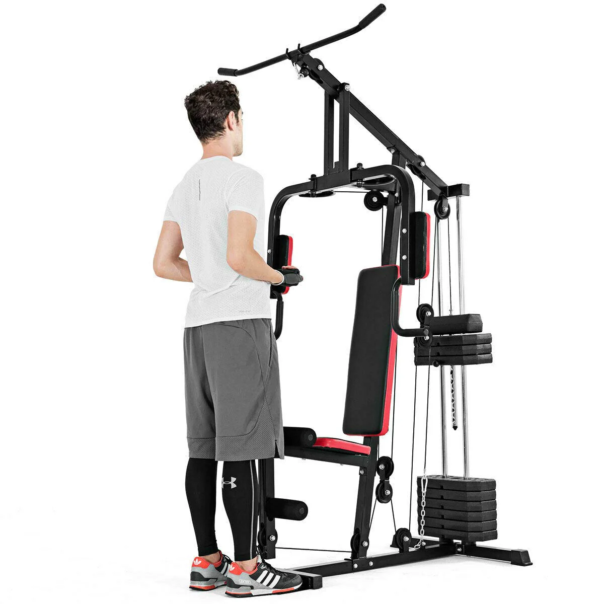 Multifunction Home Gym System Weight Training Exercise Workout Equipment Fitness Strength Machine - Image 5