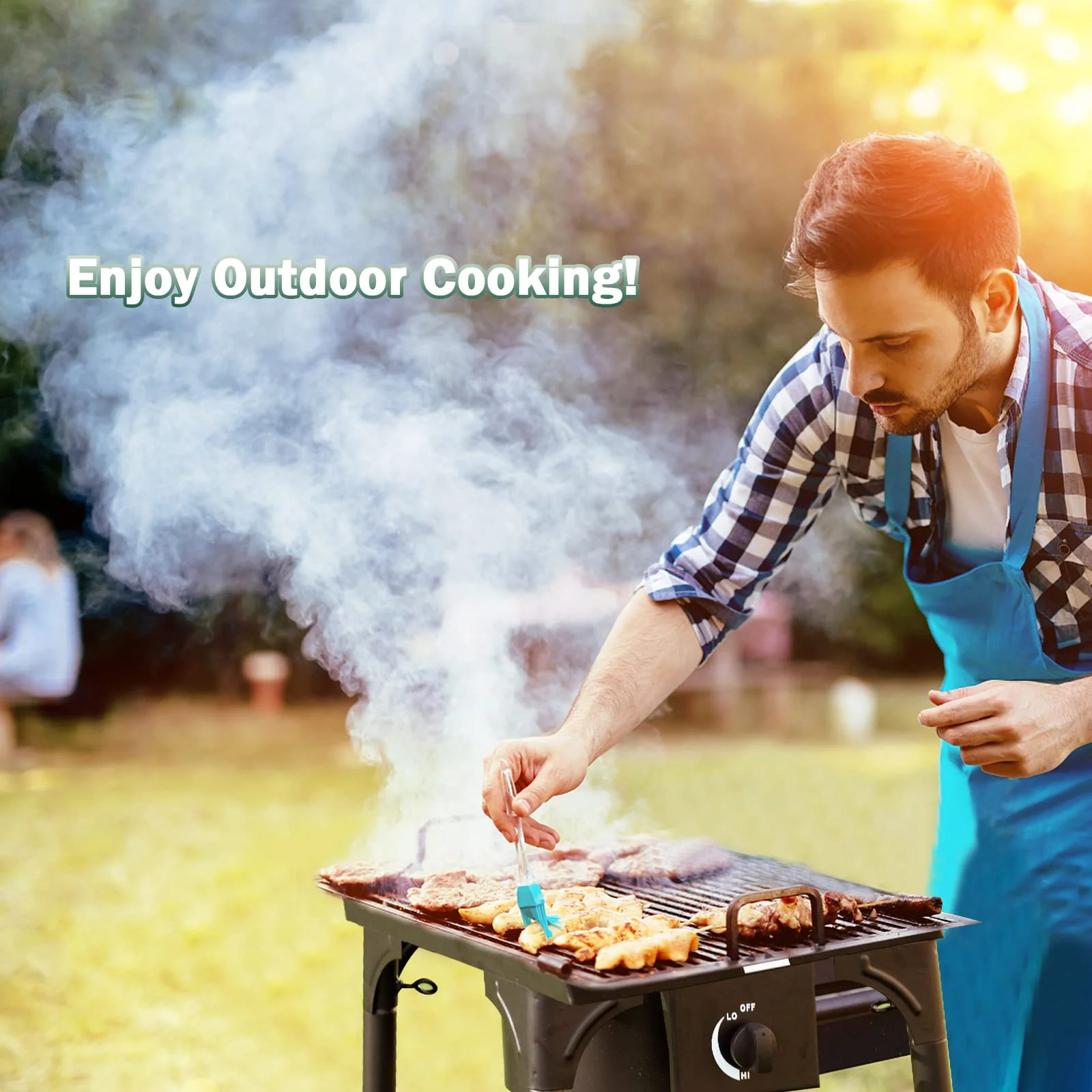 Outdoor 100000 BTU Camp Stove High Pressure Propane Gas Cooker - Image 7