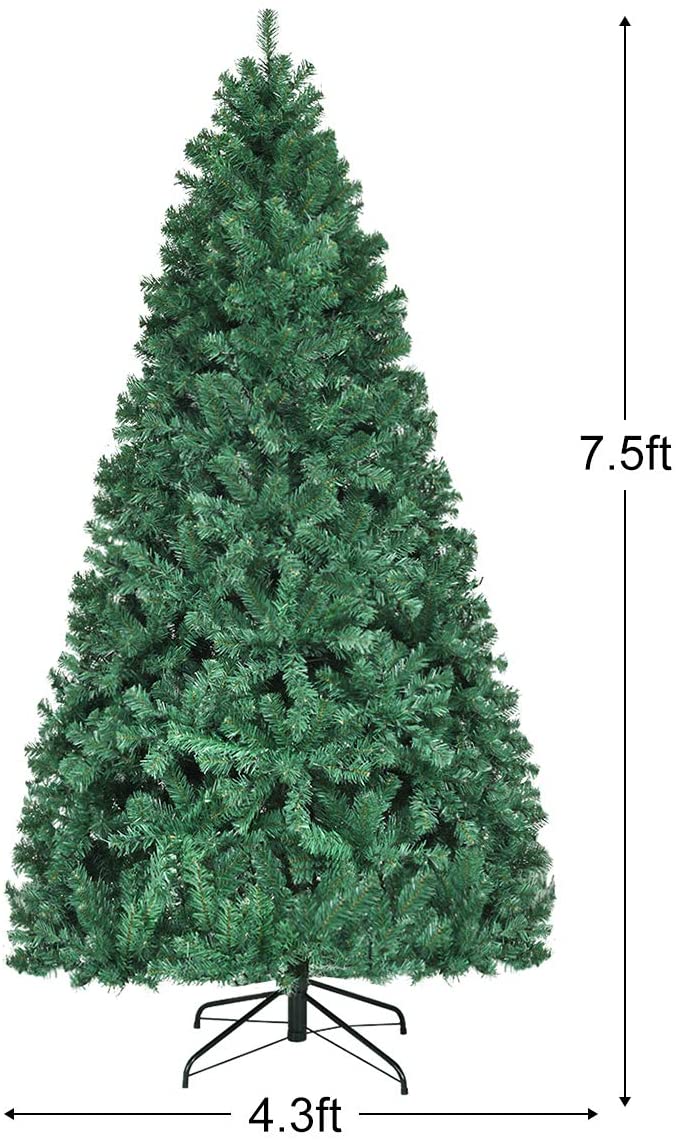 Pre-Lit Artificial Christmas Tree, Premium Hinged Spruce Tree - Image 11