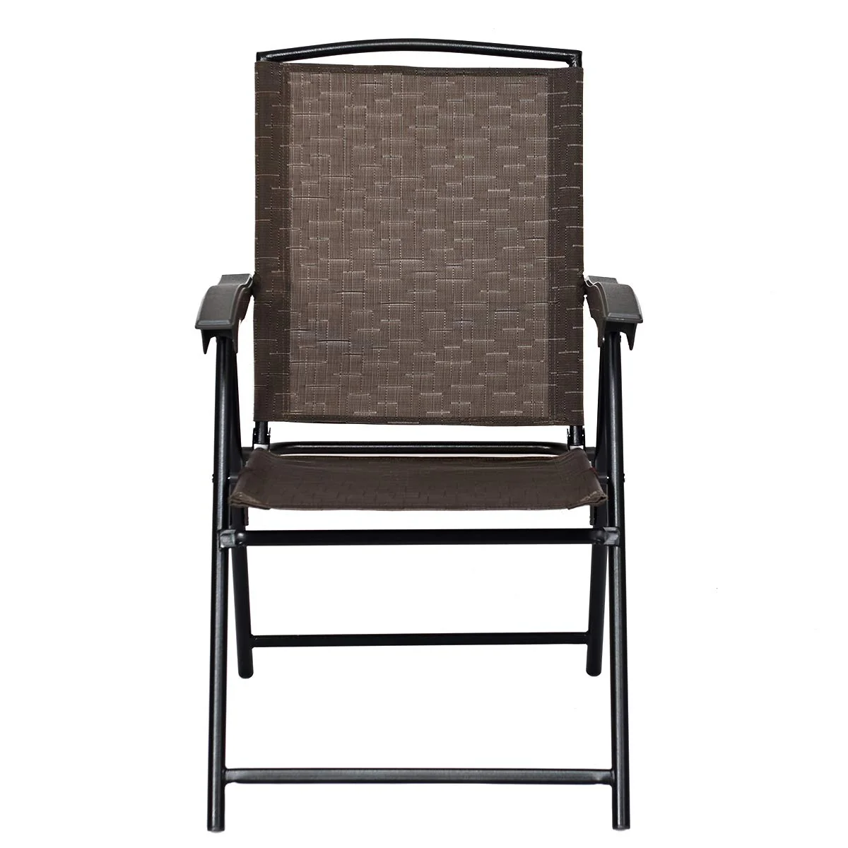 Sets of 4 Folding Sling Chairs Portable Chairs - Image 8