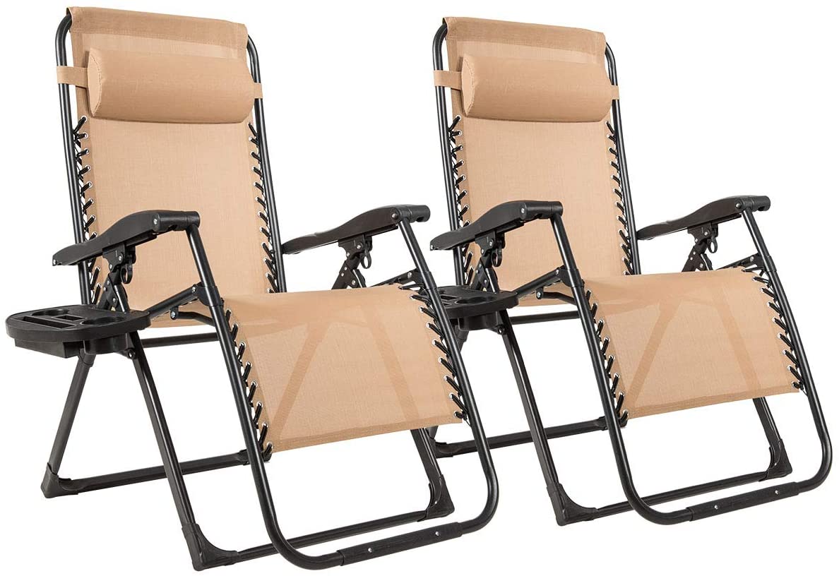 Zero Gravity Chair, 500-lb Capacity Oversized Recliner with Cup Holder - Image 21