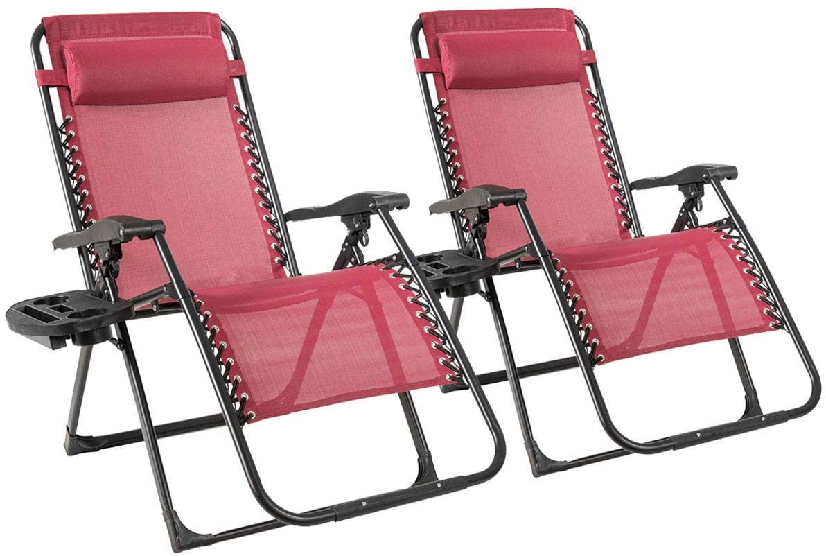 Zero Gravity Chair, 500-lb Capacity Oversized Recliner with Cup Holder - Image 25
